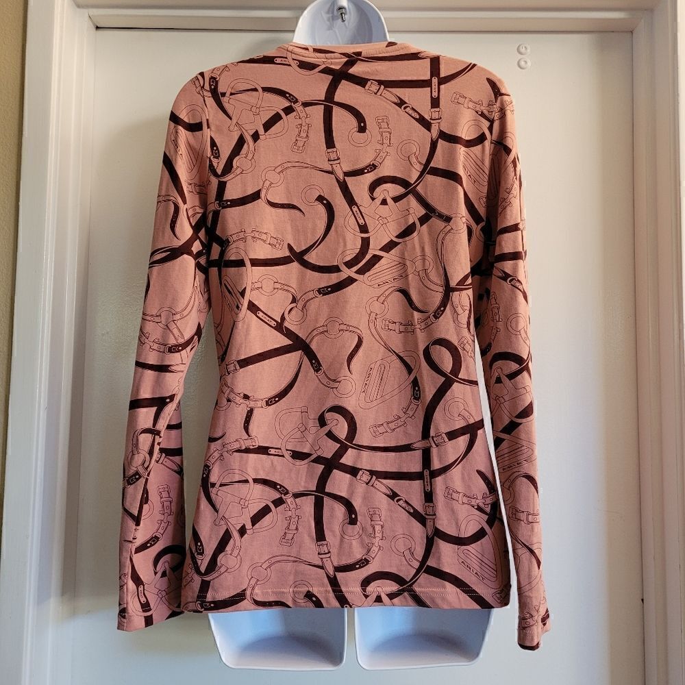 Ariat bridle long sleeve organic cotton top - Picture 5 of 7